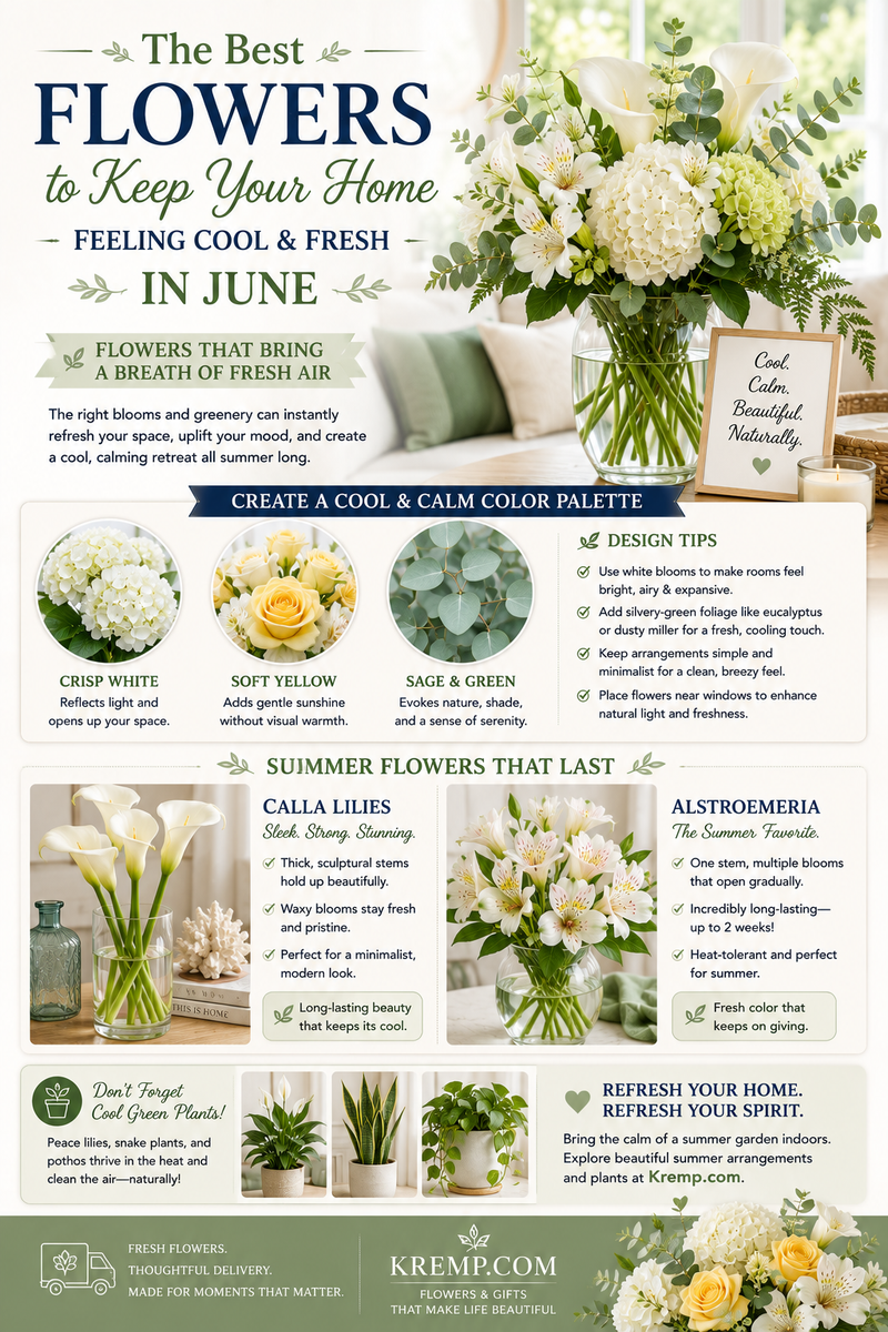 The Best Flowers to Keep Your Home Feeling Cool and Fresh in June ...