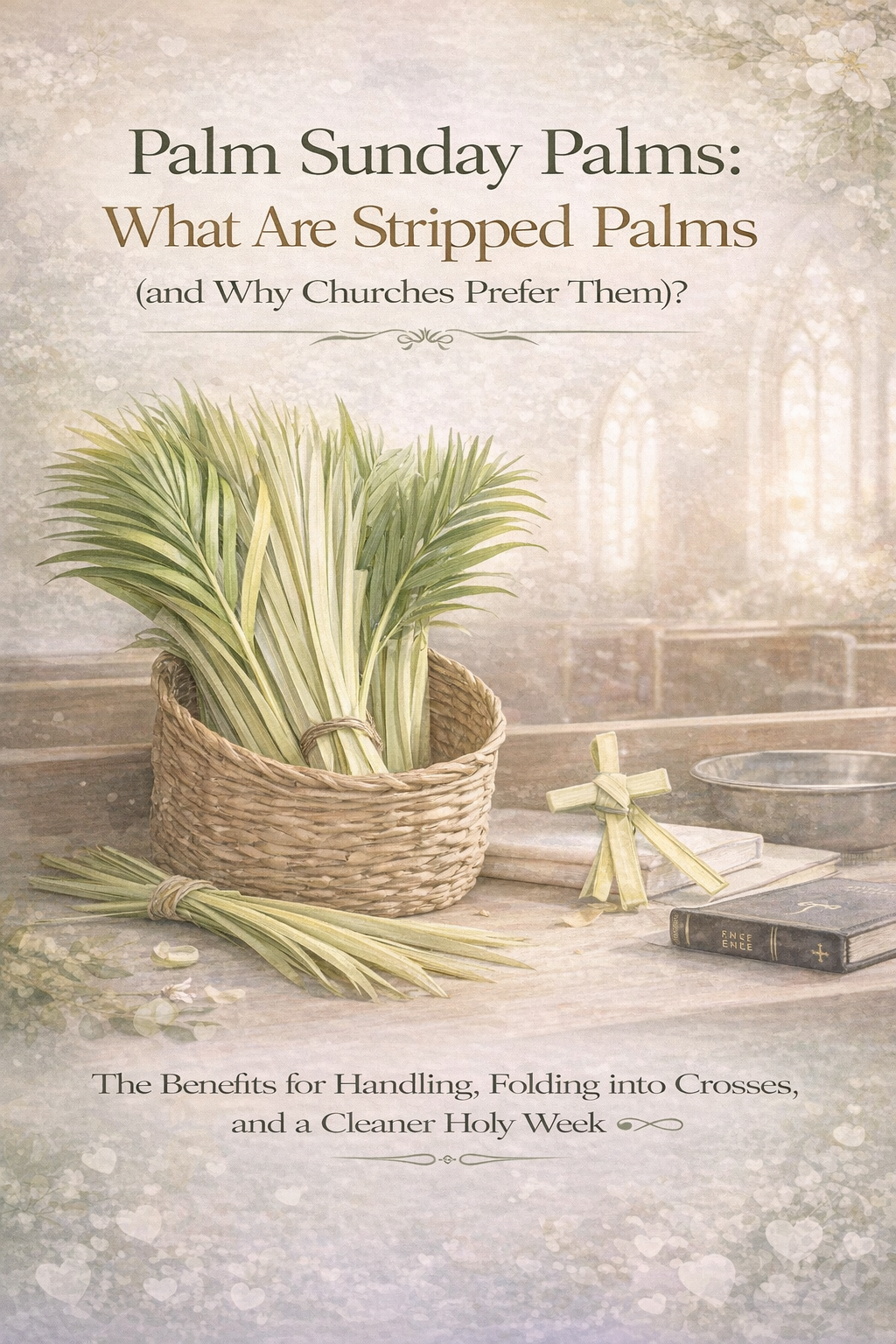 Palm Sunday Palms: What Are Stripped Palms (and Why Churches Prefer Them)?