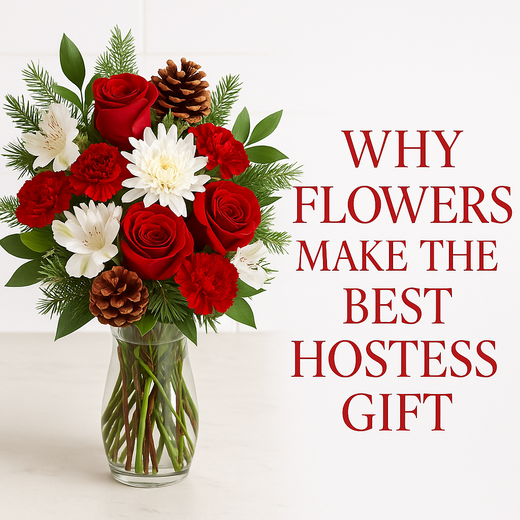 Why Flowers Make the Best Hostess Gift