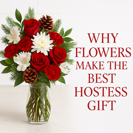 Why Flowers Make the Best Hostess Gift