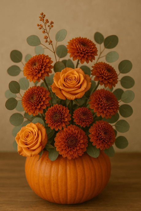 The Best Flowers to Pair with Pumpkins for Insta-Worthy Fall Decor