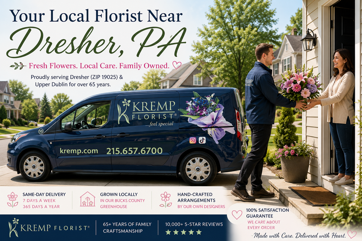 Dresher, PA Flower Delivery