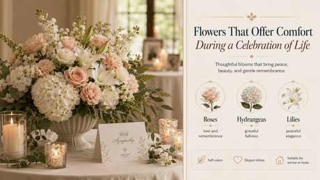 Flowers That Offer Comfort During a Celebration of Life