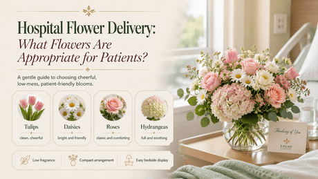 Hospital Flower Delivery: What Flowers Are Appropriate for Patients?