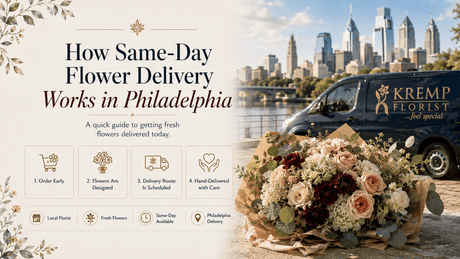 How Same-Day Flower Delivery Works in Philadelphia