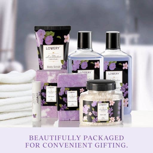 Lavender Gift Basket Items