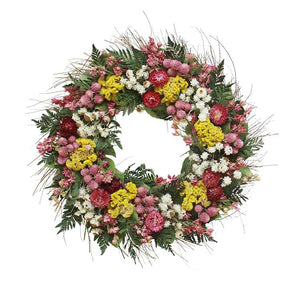 Dried Flower Door Wreaths
