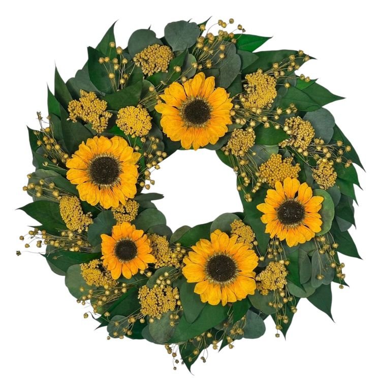 Sunflower Summer Wreath