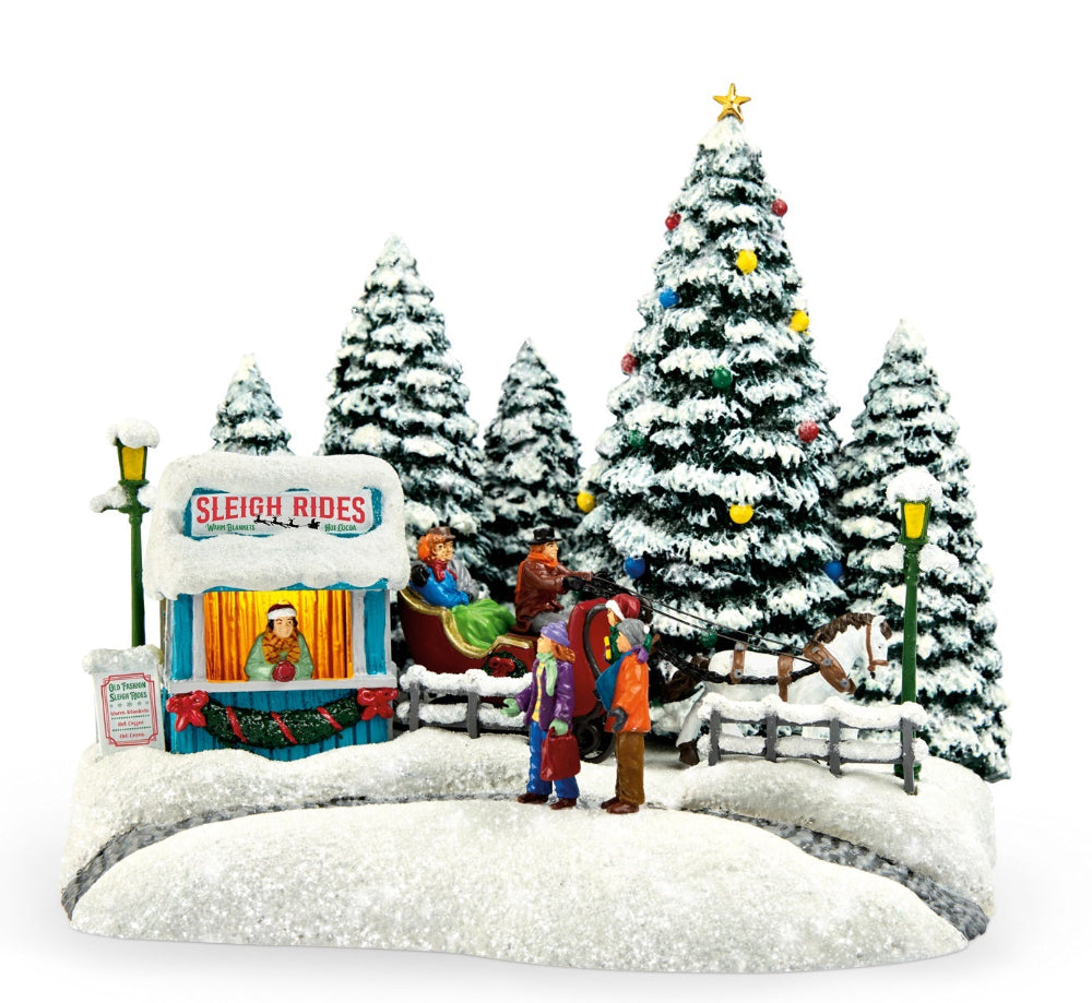 2026 Teleflora Thomas Kinkade Charming Sleigh Collectible