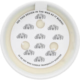 Soy Wax Reveal Triple Wick Dog Candle