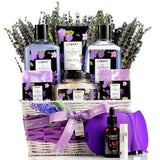 Lavender and Lilac Spa Gift Basket