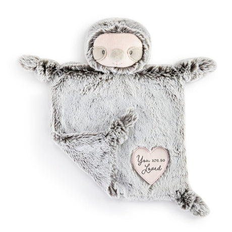 Luxurious Sloth Blankie - Pink