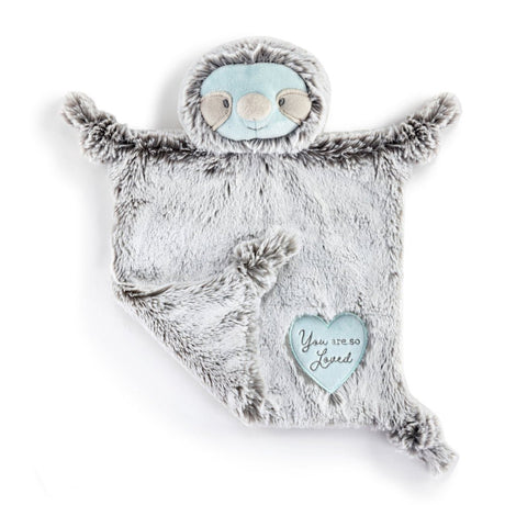 Luxurious Sloth Blankie - Blue