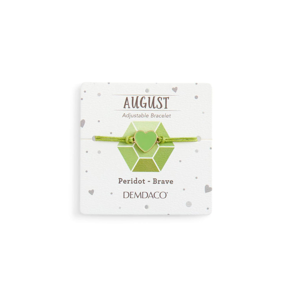 August Peridot Bracelet