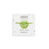 August Peridot Bracelet