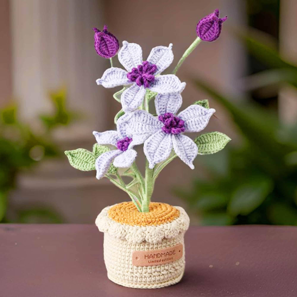 Crochet Clematis Flower