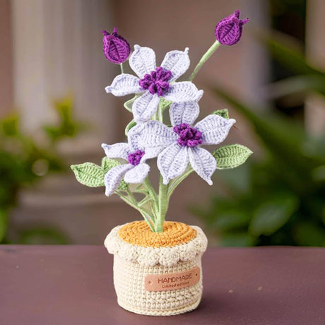 Crochet Clematis Flower