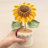Crochet Sunflower Gift