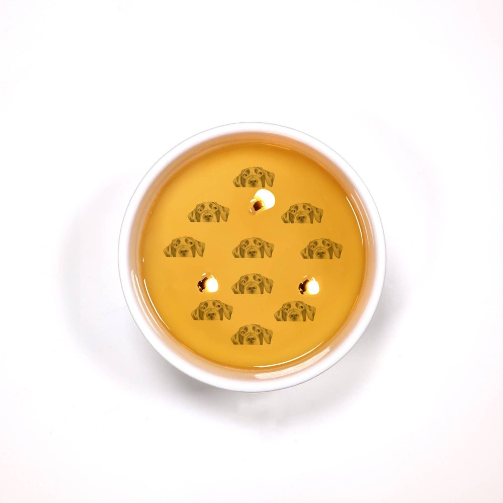 Doggy -  Soy Wax Reveal Triple Wick Candle Fully Revealed