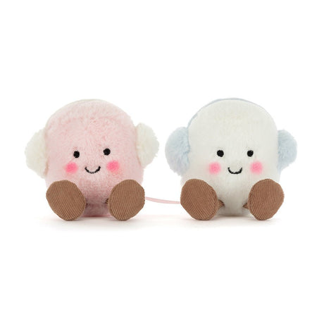 Amuseables Toastie Pink and White Marshmallows Jellycat