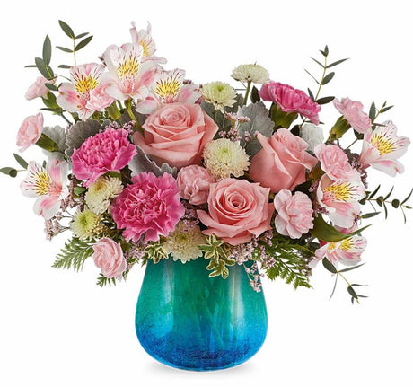 Blue Hues Bouquet - Deluxe