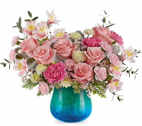 Blue Hues Bouquet - Premium