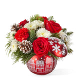 Christmas Village Bouquet - Deluxe