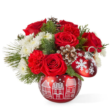 Christmas Village Bouquet - Premium