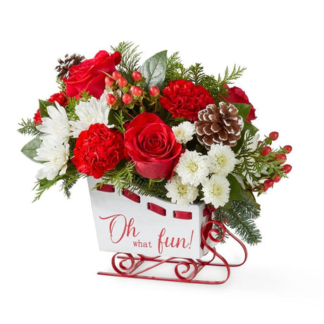 Sleigh Bells Bouquet - Deluxe