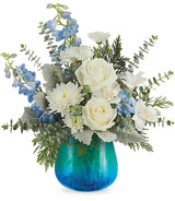 Frosted Blue Bouquet - Standard