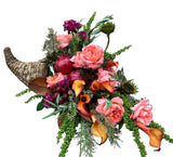 Large Cornucopia with fruit