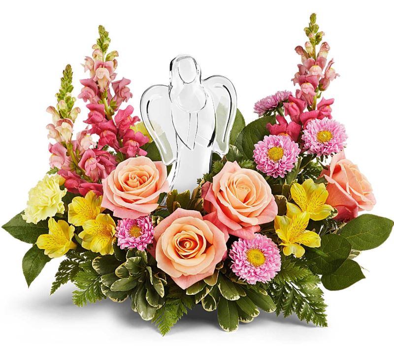 Teleflora Angel's Embrace Bouquet - Deluxe