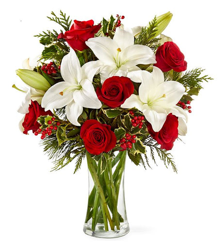 Sparkling Snowflake Bouquet - Deluxe