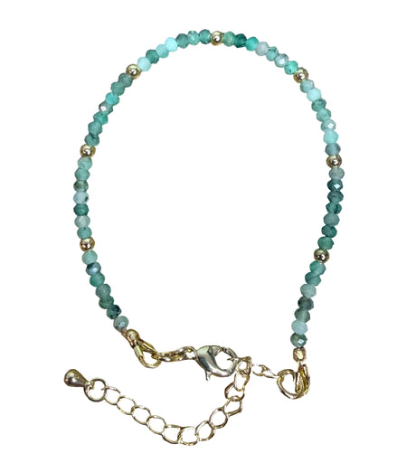May Birthstone Bracelet - Emerald