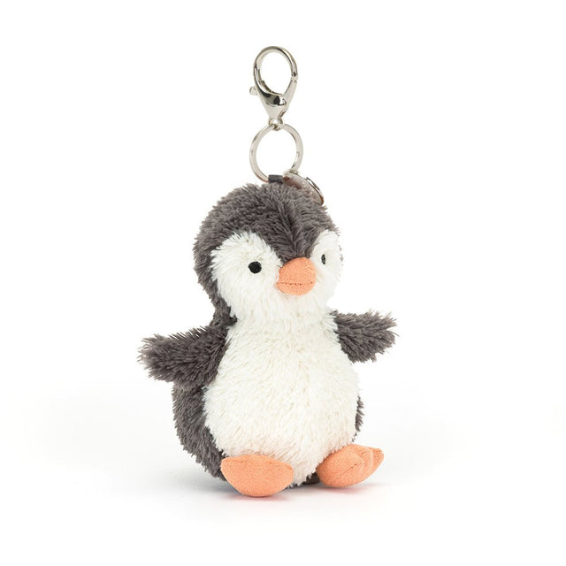 Peanut Penguin Bag Charm Jellycat
