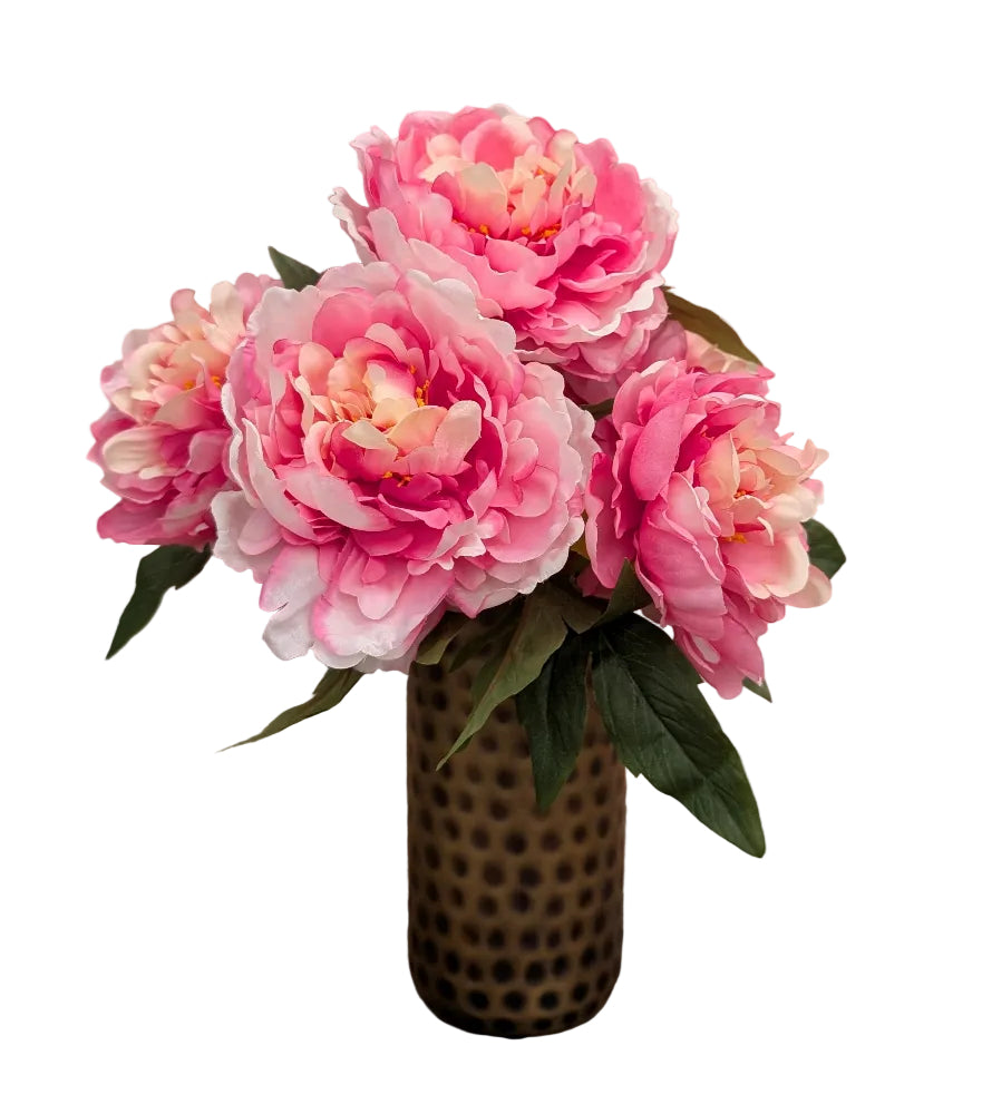 Artificial Peony Bouquet