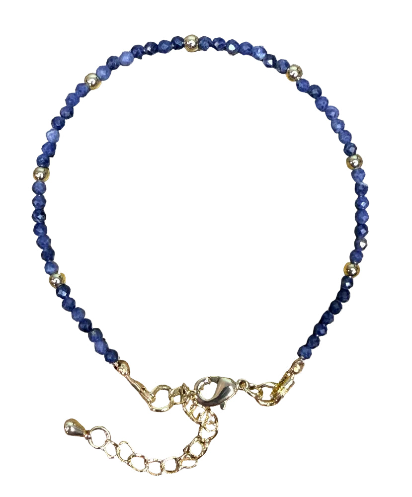 September Birthstone Bracelet - Sapphire