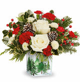 Teleflora Evergreen Glow Bouquet - Standard