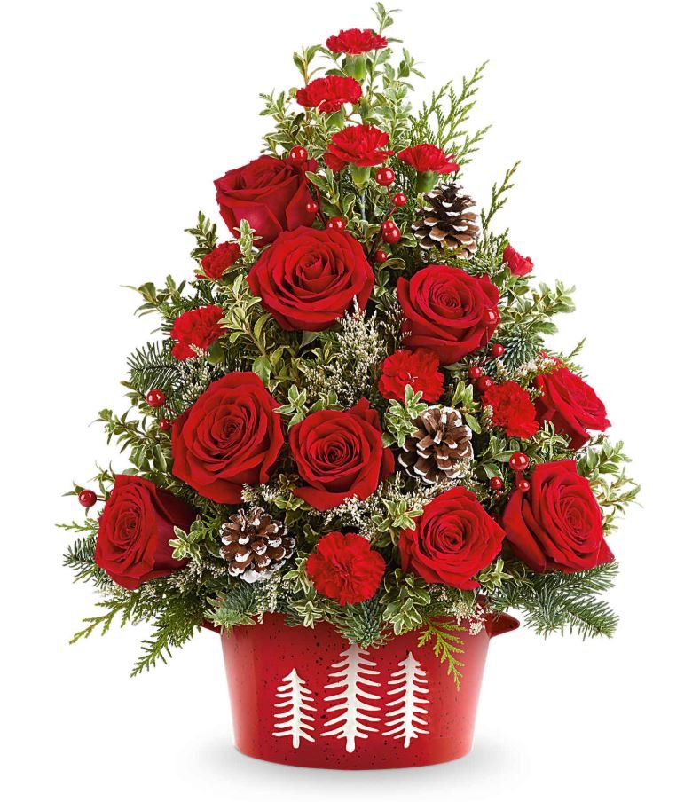 Teleflora Holiday Traditions Tree - Premium