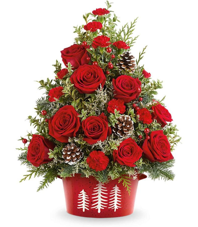 Teleflora Holiday Traditions Tree - Premium
