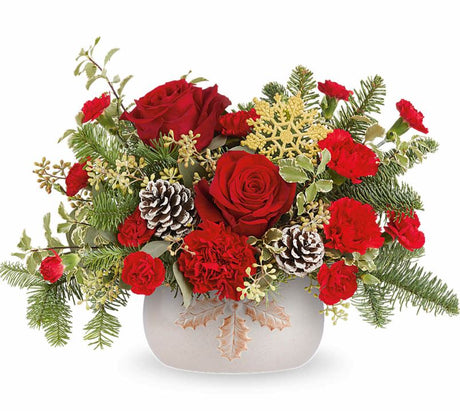 Teleflora Holly Season Centerpiece - Standard