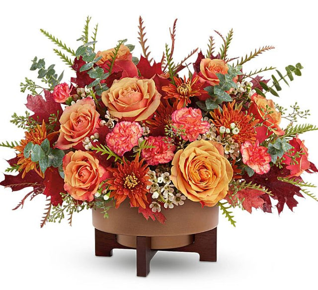 Teleflora Modern Copper Centerpiece - Premium