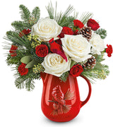 Teleflora Scarlet Cardinal Bouquet - Deluxe