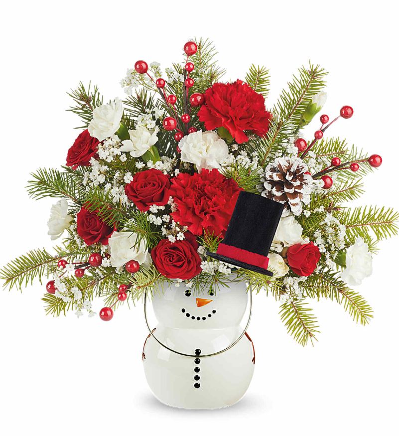 Teleflora Send a Hug Frosty Magic Bouquet - Standard