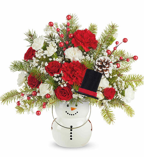 Teleflora Send a Hug Frosty Magic Bouquet - Standard