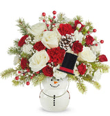 Teleflora Send a Hug Frosty Magic Bouquet - Premium