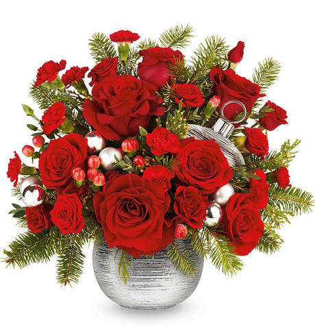 Teleflora Silver Sparkle Bouquet - Premium