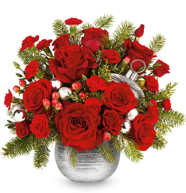 Teleflora Silver Sparkle Bouquet - Premium