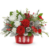 Teleflora Snowy Pines Bouquet - Standard