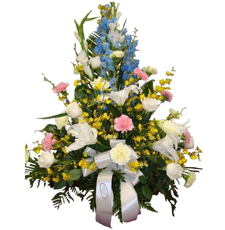 Traditional Guam Funeral Basket